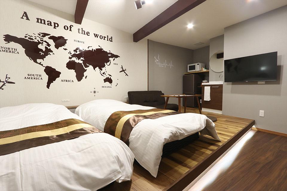 自由で気ままなプライベートステイ